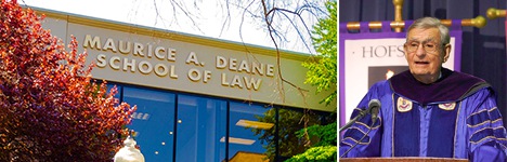 Maurice A. Deane '81. Photo at left and on cover by Brian Ballweg.