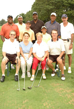 Silver Sponsor and Sports Figures