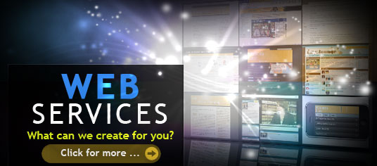 Web Services. What can we do for you? Click for more...