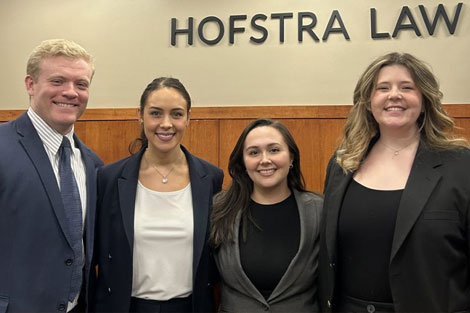 Hofstra Law Trial Team Named Co-Champions in 2024 Online National Championship