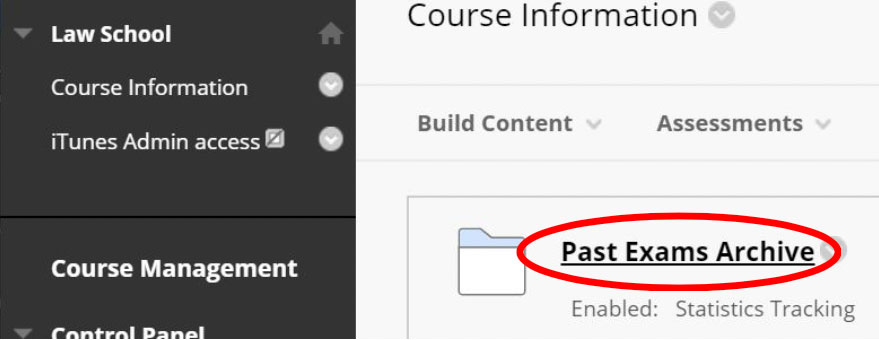 Screenshot of the course page.