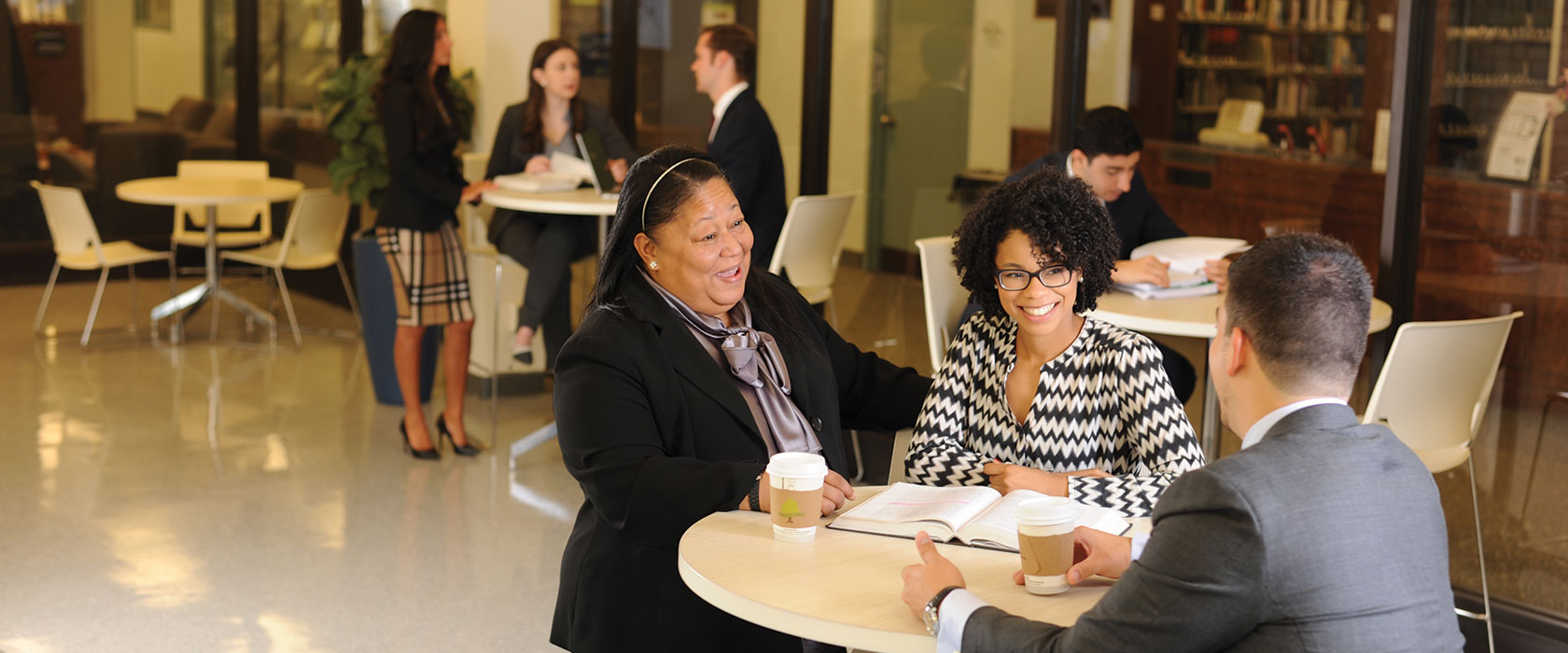 Adonza Anderson Meets with Law Students