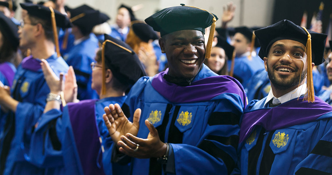 Students at Graduation