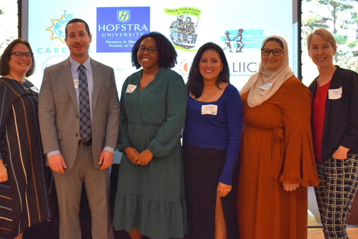 Group photo from the Long Island Legal Service Providers event