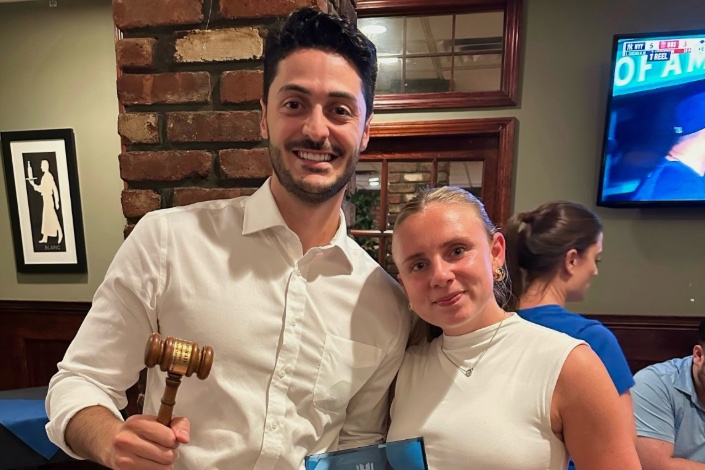 Hofstra Law Students Holds Competition Awards.