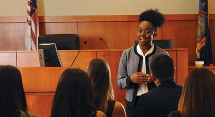 Through a series of student advocacy organizations including Mock Trial, Moot Court, and the Dispute Resolution Society, and the Center for Legal Advocacy, Hofstra Law is preparing future lawyers and leaders that are practice-ready.