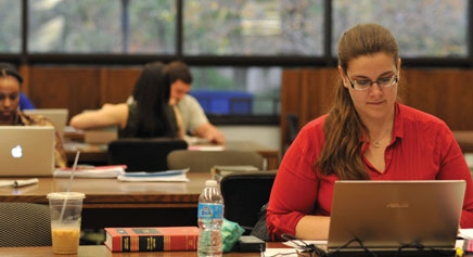 Hofstra Law attracts students from around the country for its fellowships and scholarships.