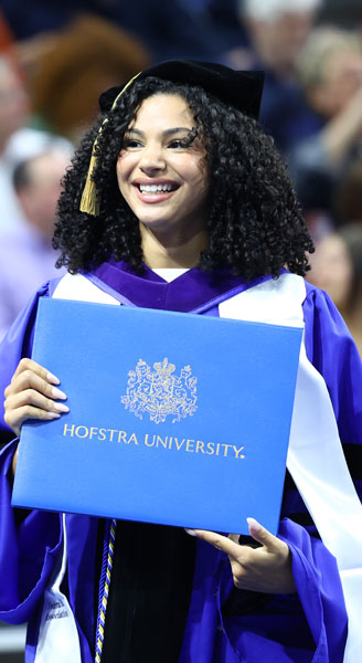 Law School student at Graduation